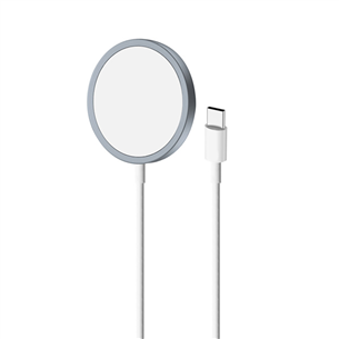 Puro Magnetic Wireless, USB-C, MagSafe, 1 m, blue - Wireless charger