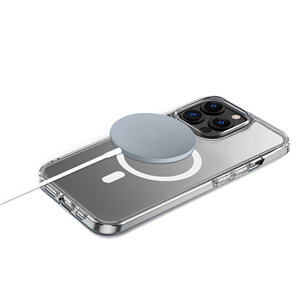 Puro Magnetic Wireless, USB-C, MagSafe, 1 м, голубой - Беспроводное зарядное устройство