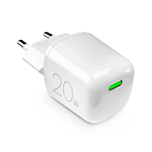 Puro MiniPro, USB-C, 20 W, valge - Vooluadapter PUFCMTCUSBC20WGWHI