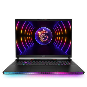 MSI Raider GE78 HX 13VH, 17'', QHD+, 240 Hz, i9, 32 GB, 2 TB, RTX 4080, W11, ENG, black - Notebook