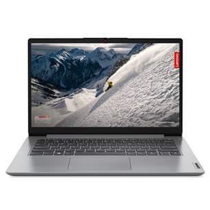 Lenovo IdeaPad 1 14AMN7, 14'', FHD, Ryzen 3, 8 GB, 256 GB, Radeon 610M, SWE, hall - Sülearvuti 82VF007UDU