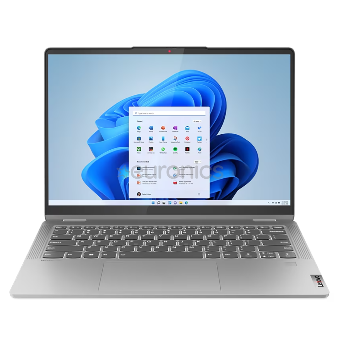 Lenovo IdeaPad Flex 5 14ABR8, 14'', puutetundlik, WUXGA, Ryzen 5, 16 GB, 512 GB, SWE, hall - Sülearvuti