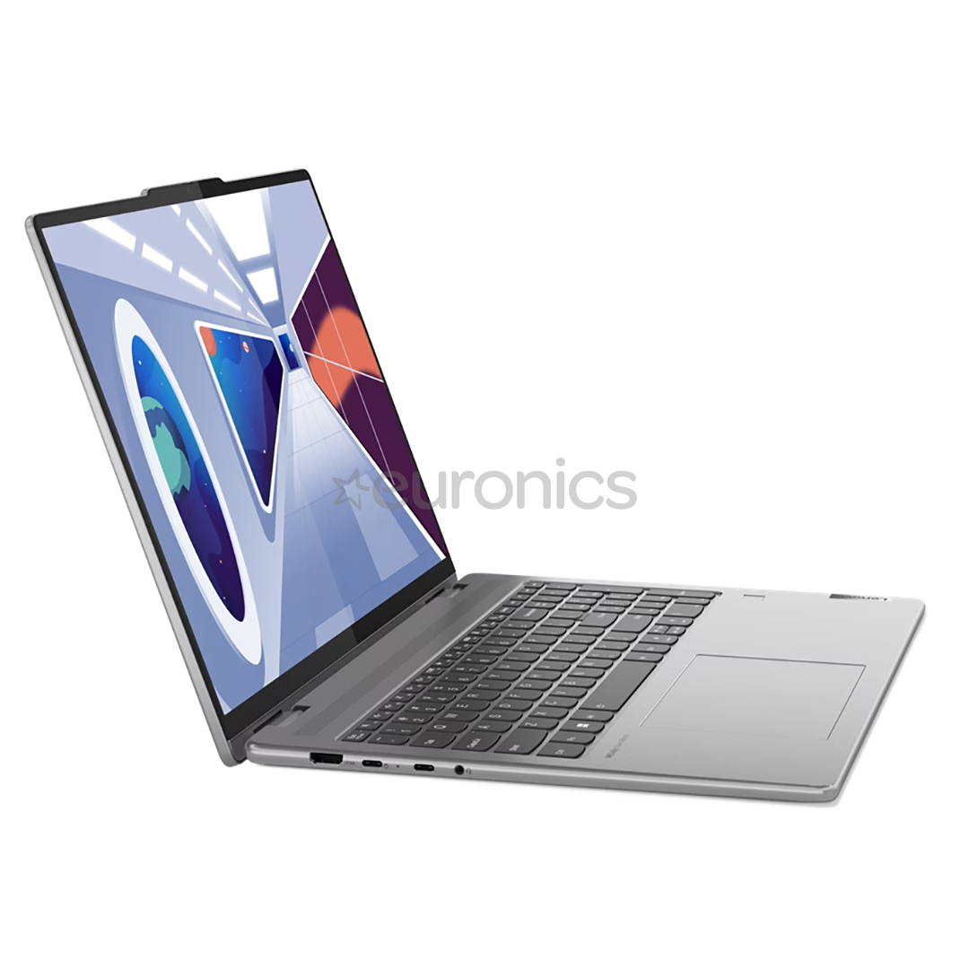 Lenovo Yoga 7 16ARP8, 16'', touch, WUXGA, Ryzen 5, 16 GB, 512 GB, Radeon 660M, SWE, arctic gray - Notebook