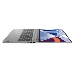 Lenovo Yoga 7 16ARP8, 16'', сенсорный, WUXGA, Ryzen 5, 16 ГБ, 512 ГБ, Radeon 660M, SWE, серый - Ноутбук