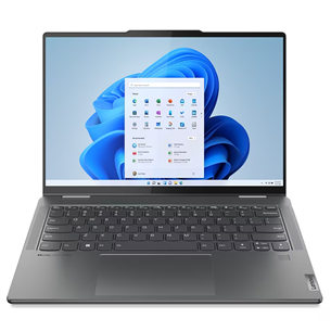 Lenovo Yoga 7 14ARP8, 14'', touch, OLED, WUXGA, Ryzen 5, 16 GB, 512 GB, Radeon 660M, ENG, storm gray - Notebook 82YM0068LT