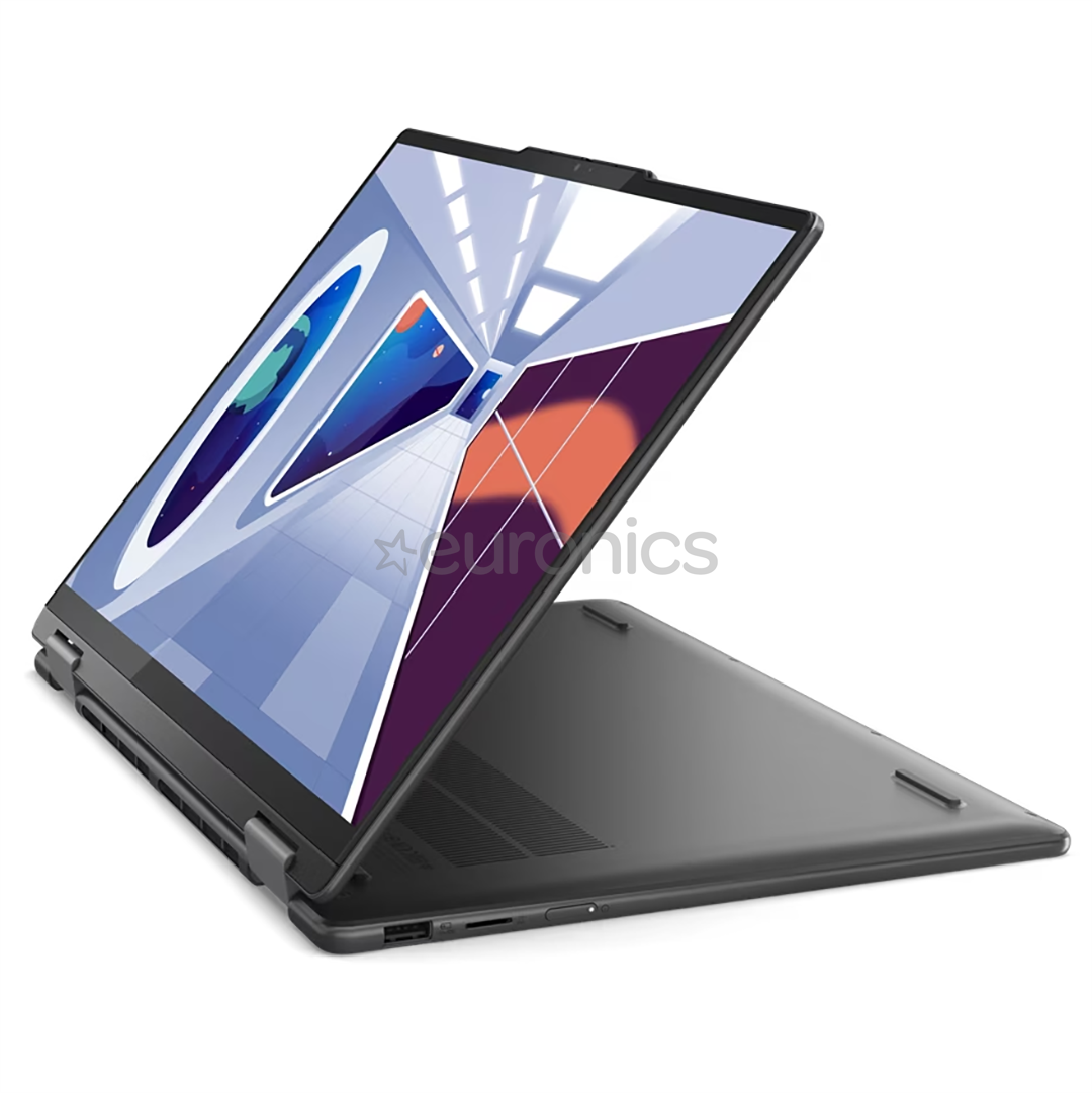 Lenovo Yoga 7 14ARP8, 14'', сенсорный, OLED, WUXGA, Ryzen 5, 16 ГБ, 512 ГБ, Radeon 660M, ENG, серый - Ноутбук