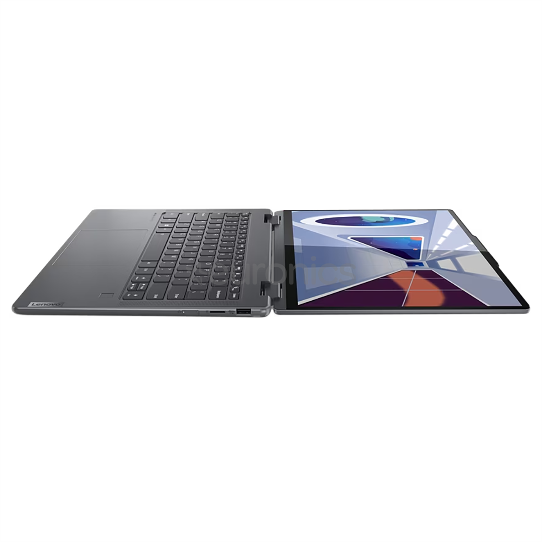 Lenovo Yoga 7 14ARP8, 14'', сенсорный, OLED, WUXGA, Ryzen 5, 16 ГБ, 512 ГБ, Radeon 660M, ENG, серый - Ноутбук