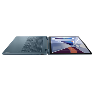 Lenovo Yoga 7 14ARP8, 14'', puutetundlik, OLED, WUXGA, Ryzen 5, 16 GB, 512 GB, Radeon 660M, SWE, türkiissinine - Sülearvuti