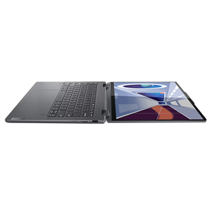 Lenovo Yoga 7 14ARP8, 14'', сенсорный, OLED, WUXGA, Ryzen 5, 16 ГБ, 512 ГБ, Radeon 660M, SWE, серый - Ноутбук