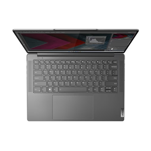 Lenovo Yoga Pro 7 14ARP8, 14,5'', 2.5K, Ryzen 5, 16 ГБ, 512 ГБ, Radeon 660M, SWE, серый - Ноутбук