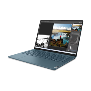 Lenovo Yoga Pro 7 14ARP8, 14.5'', 2.5K, Ryzen 5, 16 GB, 512 GB, Radeon 660M, SWE, tidal teal - Notebook