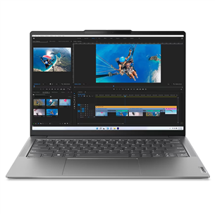 Lenovo Yoga Slim 6 14IAP8, 14'', WUXGA, OLED, i7, 16 ГБ, 512 ГБ, SWE, темно-серый - Ноутбук 82WU007RMX