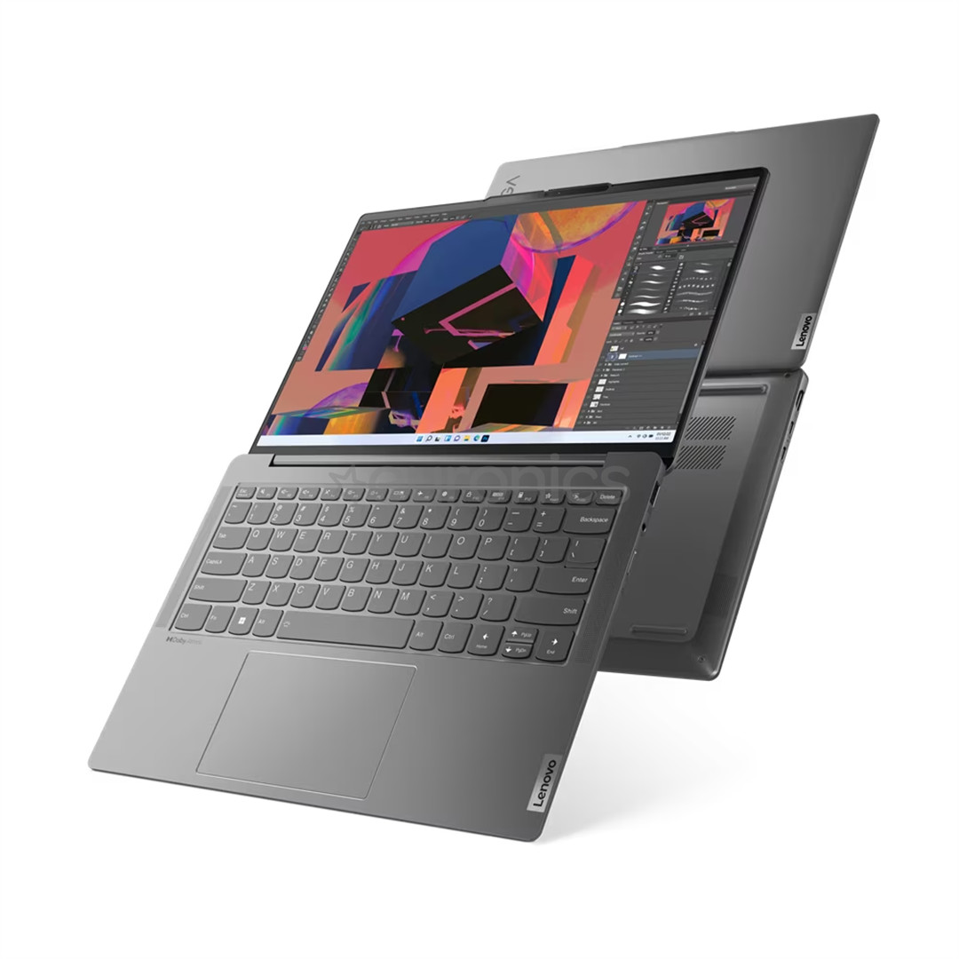 Lenovo Yoga Slim 6 14IAP8, 14'', WUXGA, OLED, i7, 16 ГБ, 512 ГБ, SWE, темно-серый - Ноутбук