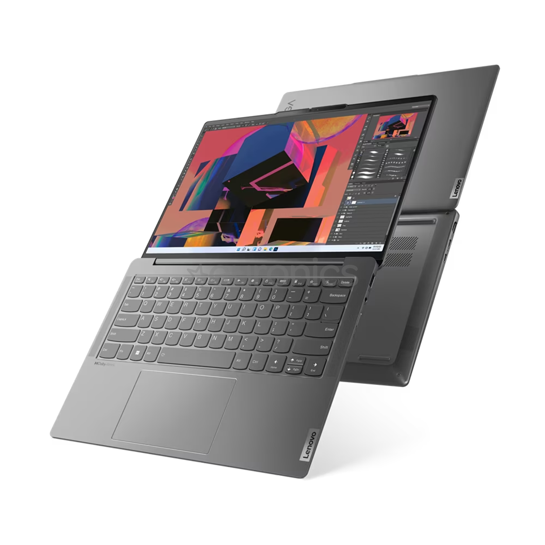 Lenovo Yoga Slim 6 14IAP8, 14'', WUXGA, OLED, i7, 16 GB, 512 GB, SWE, tumehall - Sülearvuti