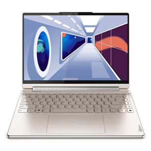 Lenovo Yoga 9 14IRP8, 14'', 2.8K, OLED, puutetundlik, i7, 16 GB, 1 TB, ENG, kuldne - Sülearvuti 83B1005YLT