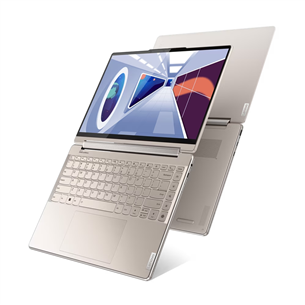 Lenovo Yoga 9 14IRP8, 14'', 2.8K, OLED, puutetundlik, i7, 16 GB, 1 TB, ENG, kuldne - Sülearvuti