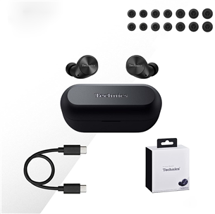 Technics AZ60M2, black - True-wireless earbuds