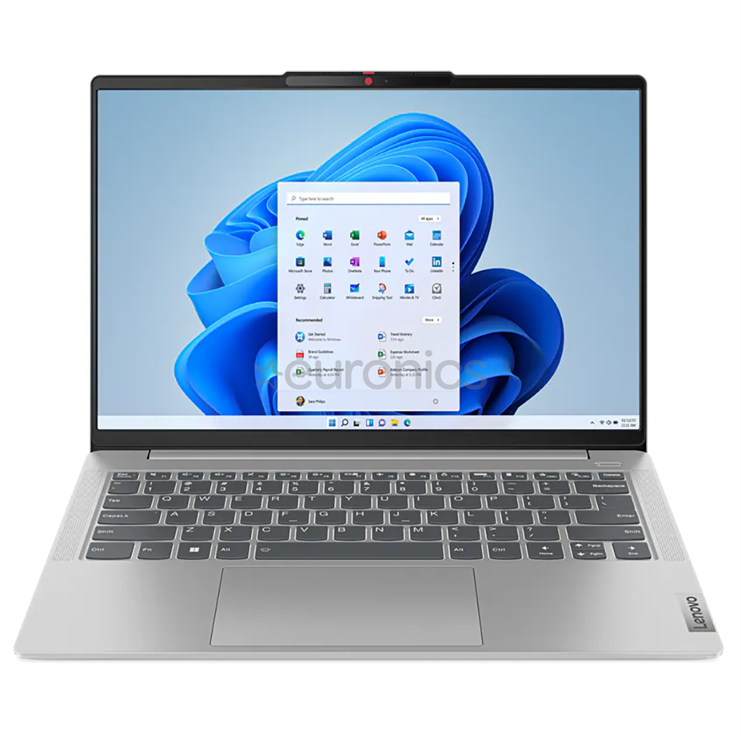 Lenovo IdeaPad Slim 5 14IAH8, 14'', WUXGA, i5, 16 ГБ, 512 ГБ, SWE, серый - Ноутбук
