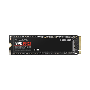 Samsung 990 PRO, 2 TB, PCIe 4.0 NVMe M.2, black - SSD