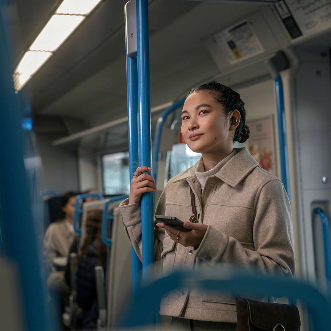 Sony WF-1000XM5, черный - Полностью беспроводные наушники