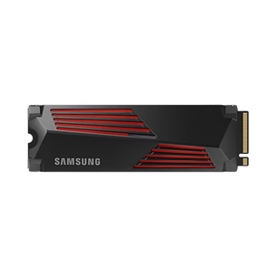Samsung 990 PRO with Heatsink, 1 ТБ, PCIe 4.0 NVMe M.2, черный - SSD MZ-V9P1T0CW