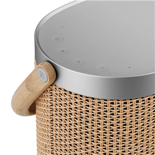 Bang & Olufsen Beosound A5, серебристый/бежевый - Портативная беспроводная колонка