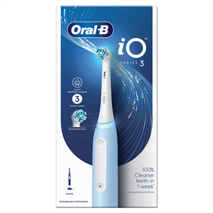 Braun Oral-B iO3, helesinine - Elektriline hambahari IO3ICEBLUE