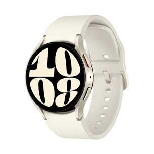 Samsung Watch6, 40 мм, LTE, бежевый - Смарт-часы SM-R935FZEAEUE