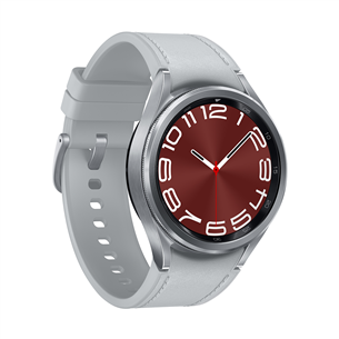 Samsung Watch6 Classic, 43 мм, LTE, серебристый - Смарт-часы