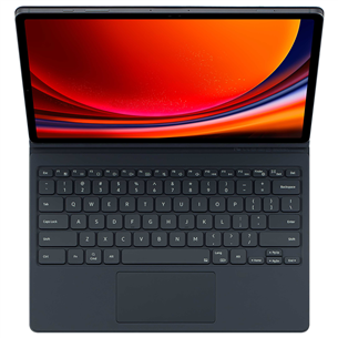 Samsung Galaxy Tab S9+ / S9+ FE Book Cover Keyboard, black - Keyboard case