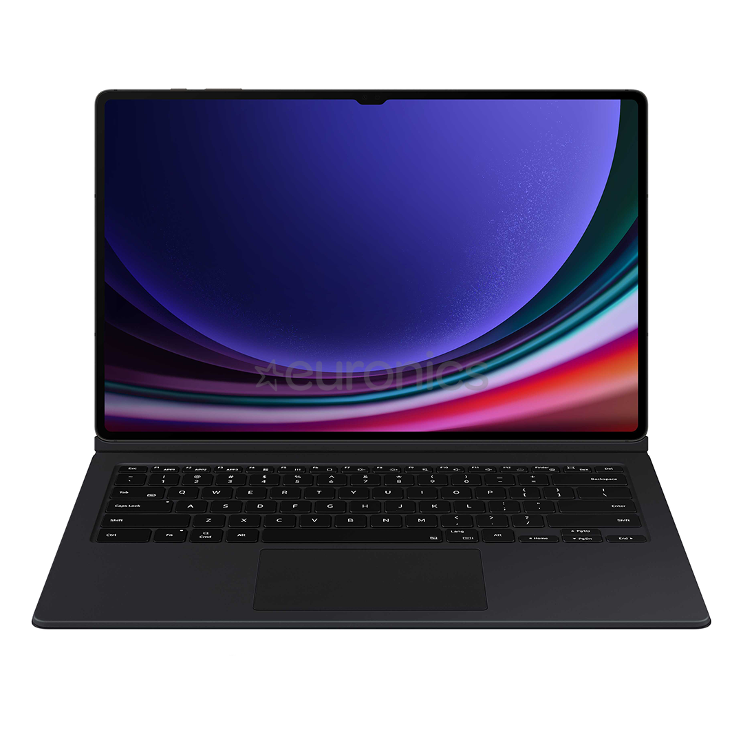 Samsung Galaxy Tab S9 Ultra Book Cover Keyboard, black - Keyboard case