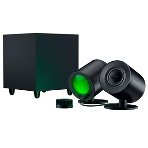 Razer Nommo V2 Pro, 2.1, must - Arvutikõlarid RZ05-04740100-R3G1