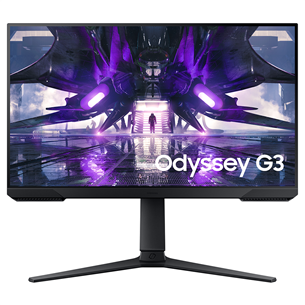 Samsung Odyssey G3 G30A, 24'', 144 Hz, Full HD, LED VA, black - Monitor LS24AG300NRXEN