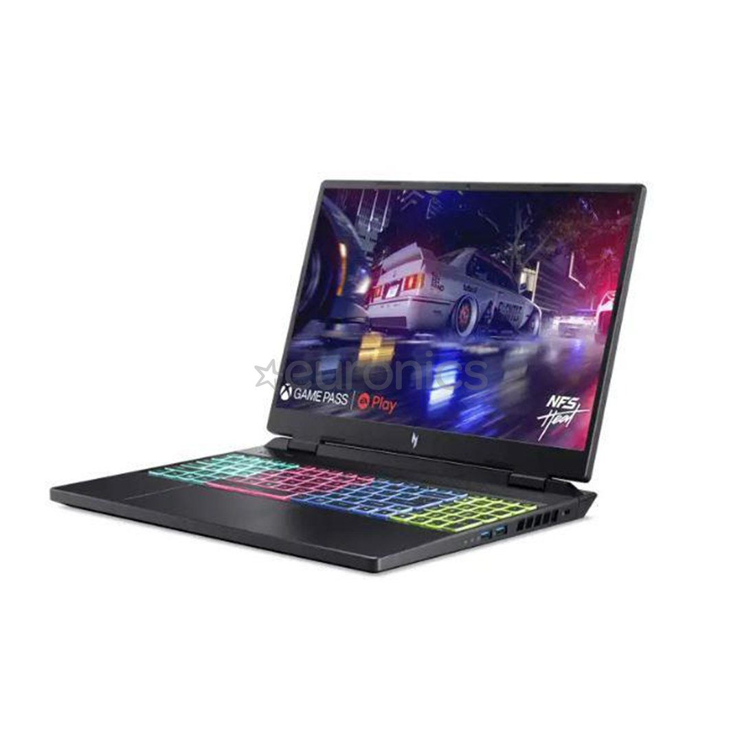 Acer Nitro 16, 16", WUXGA, Ryzen 5, 16 ГБ, 512 ГБ, RTX 4050, W11, черный - Ноутбук