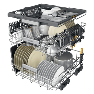 Whirlpool, 15 nõudekomplekti, laius 60 cm - Integreeritav nõudepesumasin