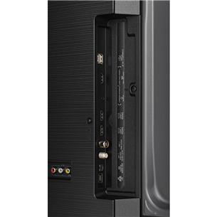Hisense E7KQ, 50", Ultra HD, QLED, must - Teler