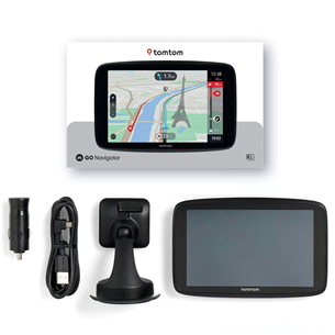 TomTom GO Navigator, 6", must - GPS seade