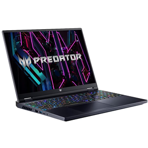 Acer Predator Helios 18, Mini LED, WQXGA, 250 Гц, i9, 32 ГБ, 2 ТБ, RTX 4080, ENG, черный - Ноутбук