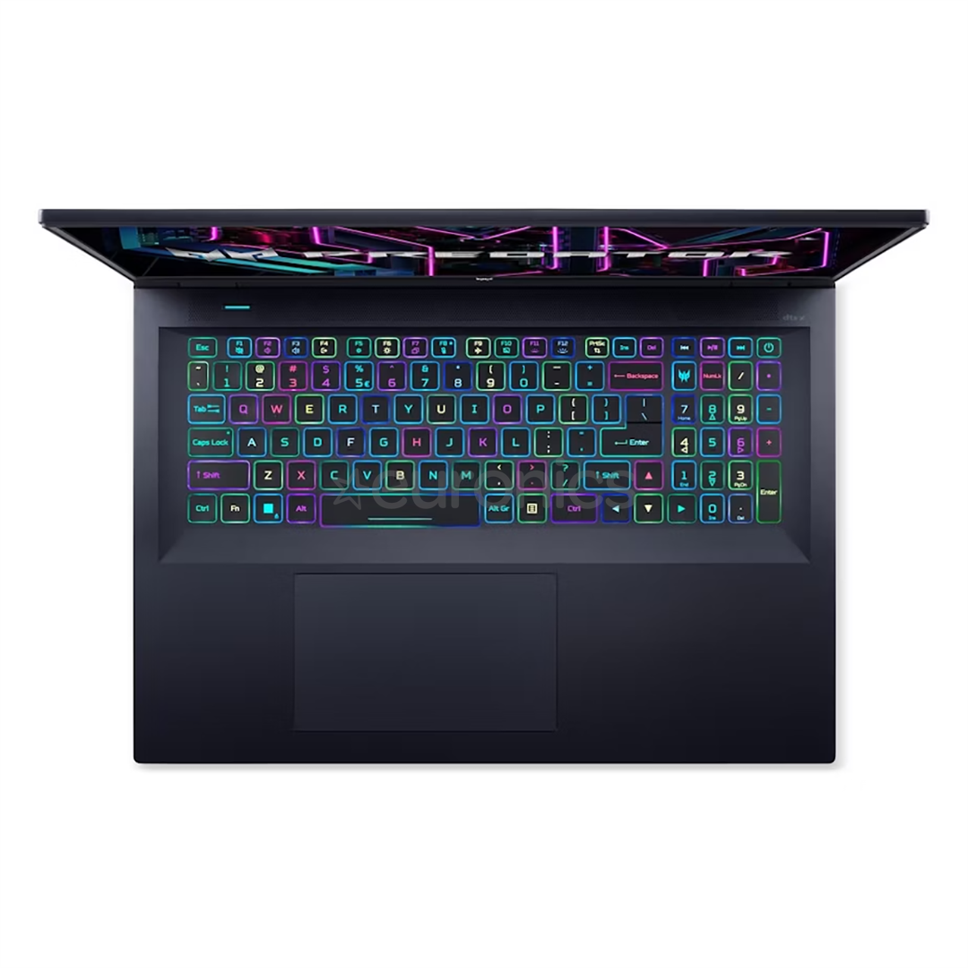 Acer Predator Helios 18, Mini LED, WQXGA, 250 Гц, i9, 32 ГБ, 2 ТБ, RTX 4080, ENG, черный - Ноутбук