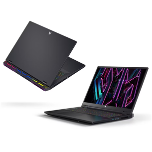 Acer Predator Helios 18, Mini LED, WQXGA, 250 Гц, i9, 32 ГБ, 2 ТБ, RTX 4080, ENG, черный - Ноутбук