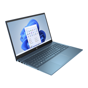 HP Pavilion Laptop 15-eh3002ny, 15.6'', FHD, Ryzen 7, 16 GB, 1 TB, ENG, türkiissinine - Sülearvuti