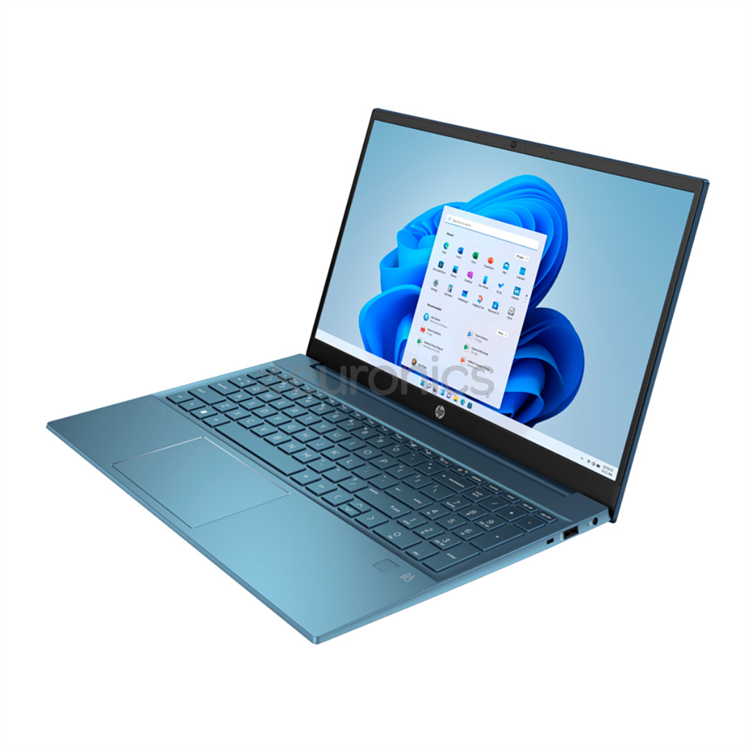 HP Pavilion Laptop 15-eh3006no, 15.6'', FHD, Ryzen 7, 16 GB, 1 TB, SWE, forest teal - Notebook