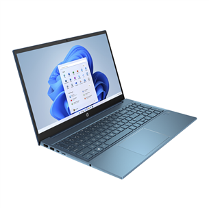 HP Pavilion Laptop 15-eh3006no, 15.6'', FHD, Ryzen 7, 16 GB, 1 TB, SWE, türkiissinine - Sülearvuti