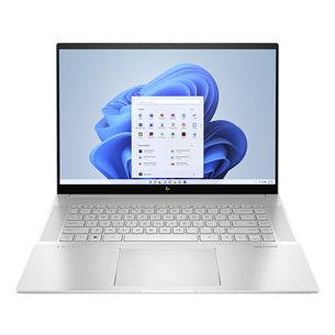 HP Envy Laptop 16-h1001no, WQXGA, i7, 16 ГБ, 512 ГБ, RTX 4060, SWE, серебристый - Ноутбук 8B298EA#UUW