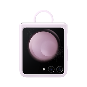 Samsung Silicone Case with Ring, Galaxy Flip5, lavender - Case
