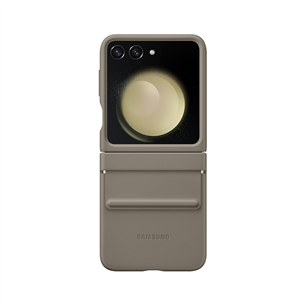 Samsung Flap Eco-Leather Case, Galaxy Flip5, etoupe - Case