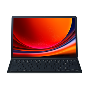 Samsung Slim Book Keyboard, Galaxy Tab S9+ / S9+ FE, must - Kaaned klaviatuuriga