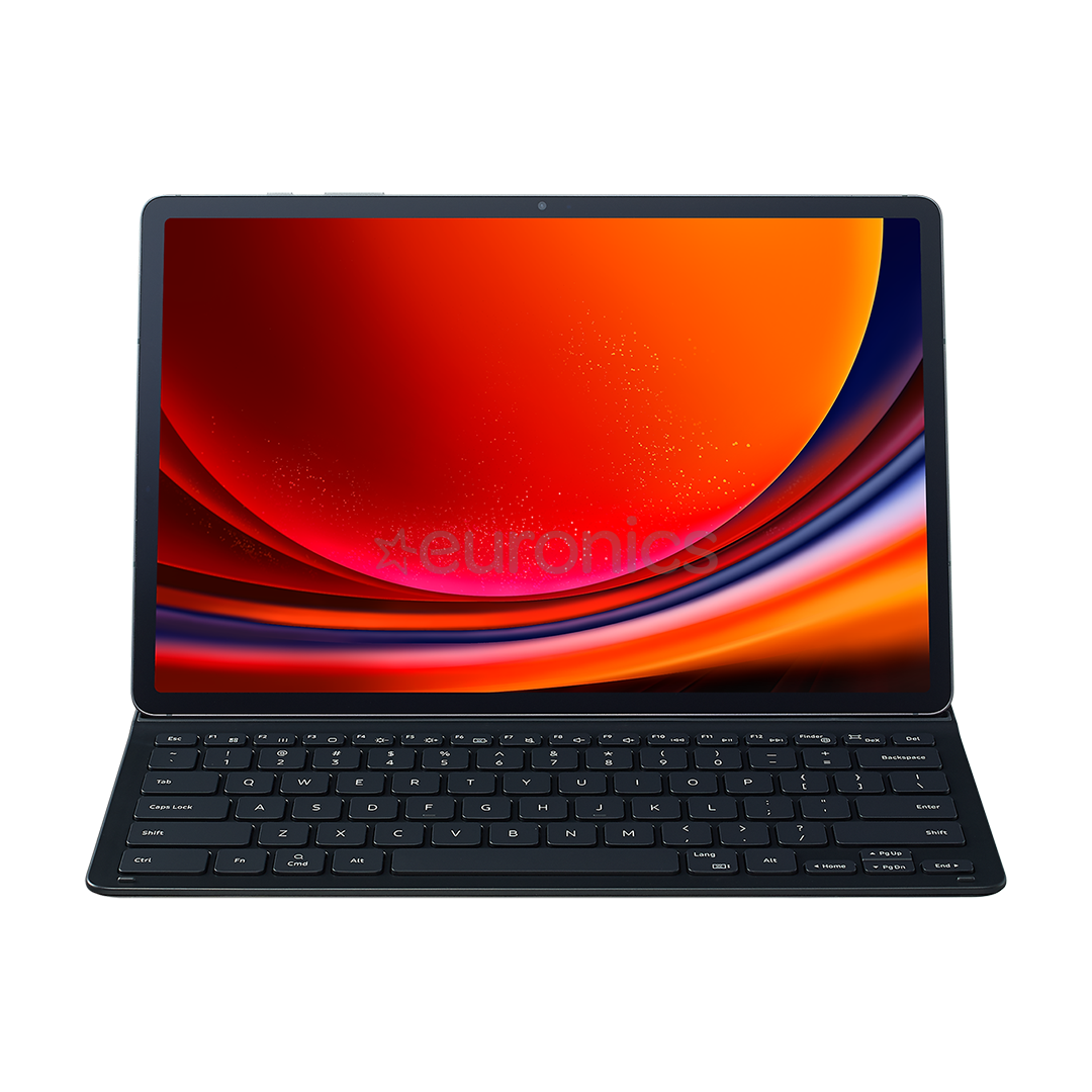 Samsung Slim Book Keyboard, Galaxy Tab S9+ / S9+ FE, черный - Чехол-клавиатура