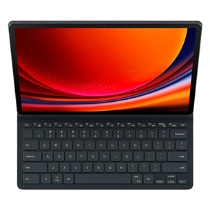 Samsung Slim Book Keyboard, Galaxy Tab S9+ / S9+ FE, must - Kaaned klaviatuuriga
