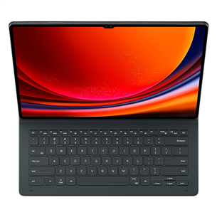 Samsung Slim Book Keyboard, Galaxy Tab S9 Ultra, must - Kaaned klaviatuuriga